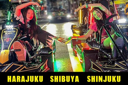 Shibuya and Harajyuku Go Karting Experience by Monster Kart