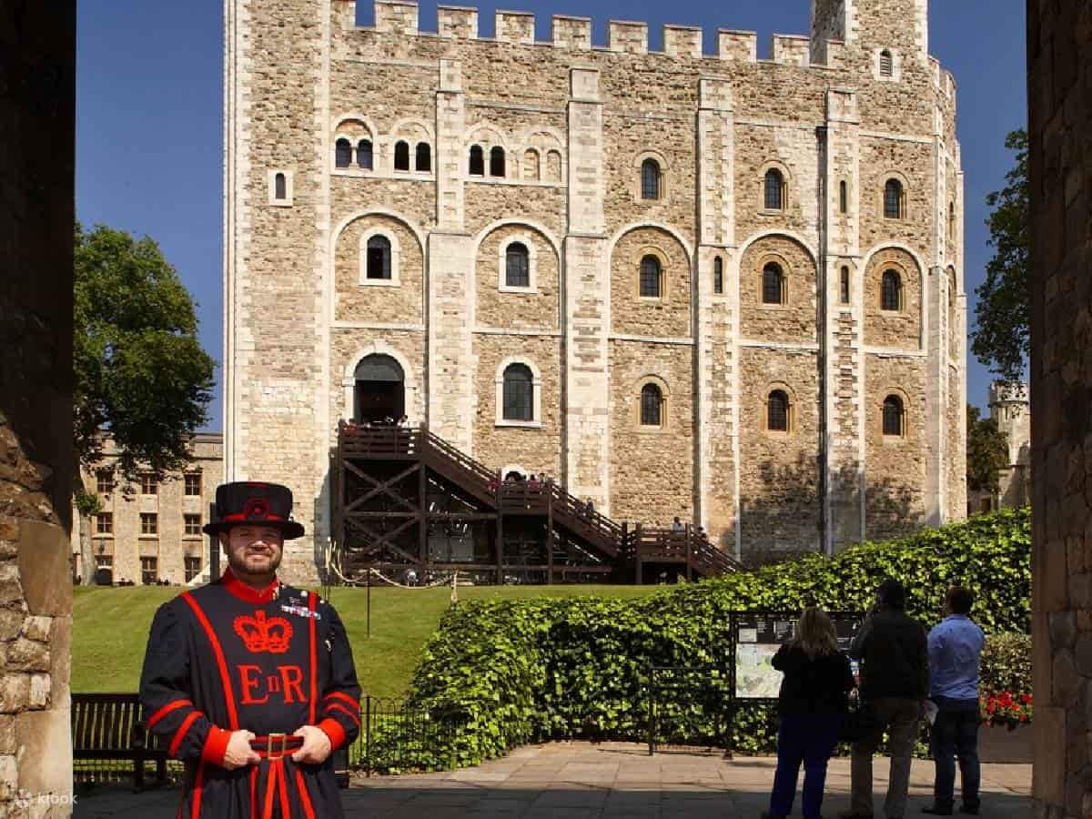 A Beefeater at the Tower of London