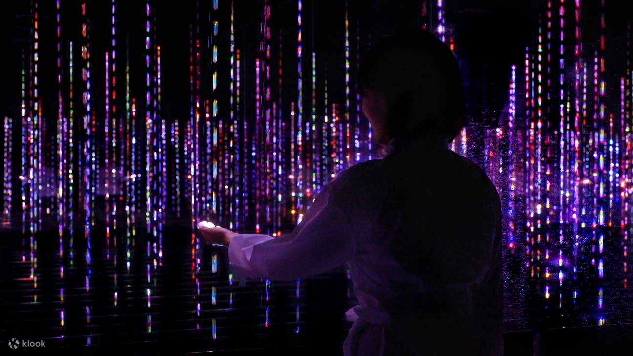 teamlab planets tokyo - Ephemeral Solidified Light