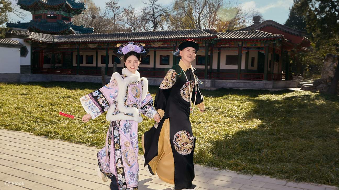 Beijing Qing Palace Princesses Ancient Hanfu Tourist Photography Experience (Beihai Park/Temple of Heaven/Forbidden City Outskirts/Summer Palace)