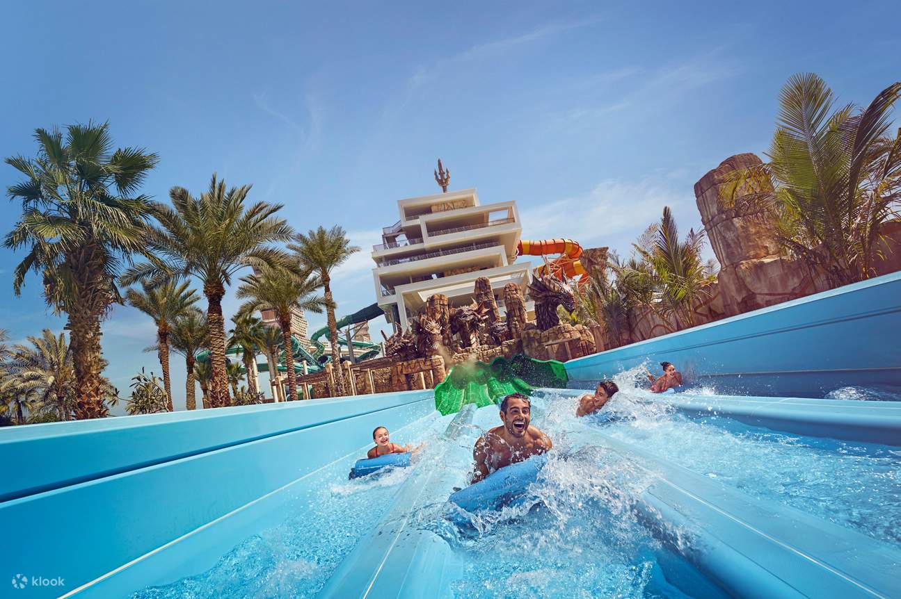 Trident Tower, đường trượt Hydraracers tại Aquaventure